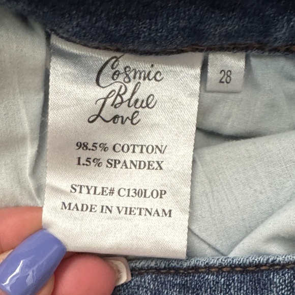 Classic Blue Straight Leg Jeans - Picture 3 of 9